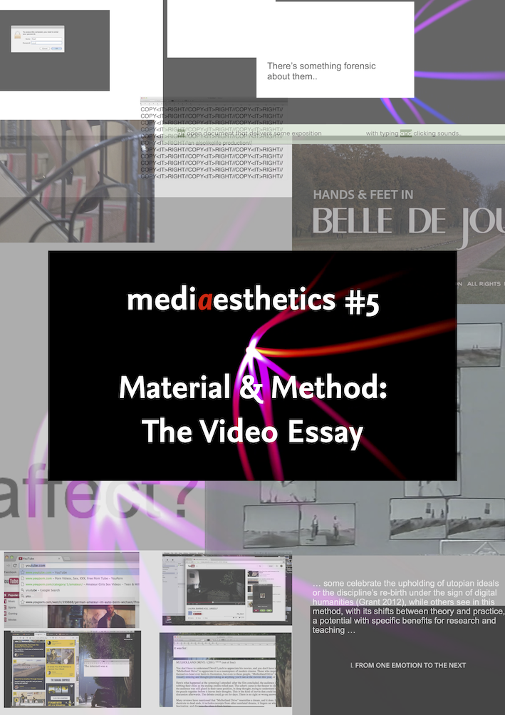 					View No. 5 (2024): Material & Method: The Video Essay
				